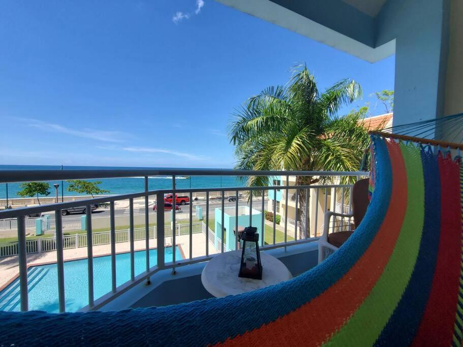 Summer All Year! Oceanfront With Pool A/C Aguadilla Eksteriør billede