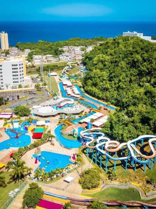 Summer All Year! Oceanfront With Pool A/C Aguadilla Eksteriør billede