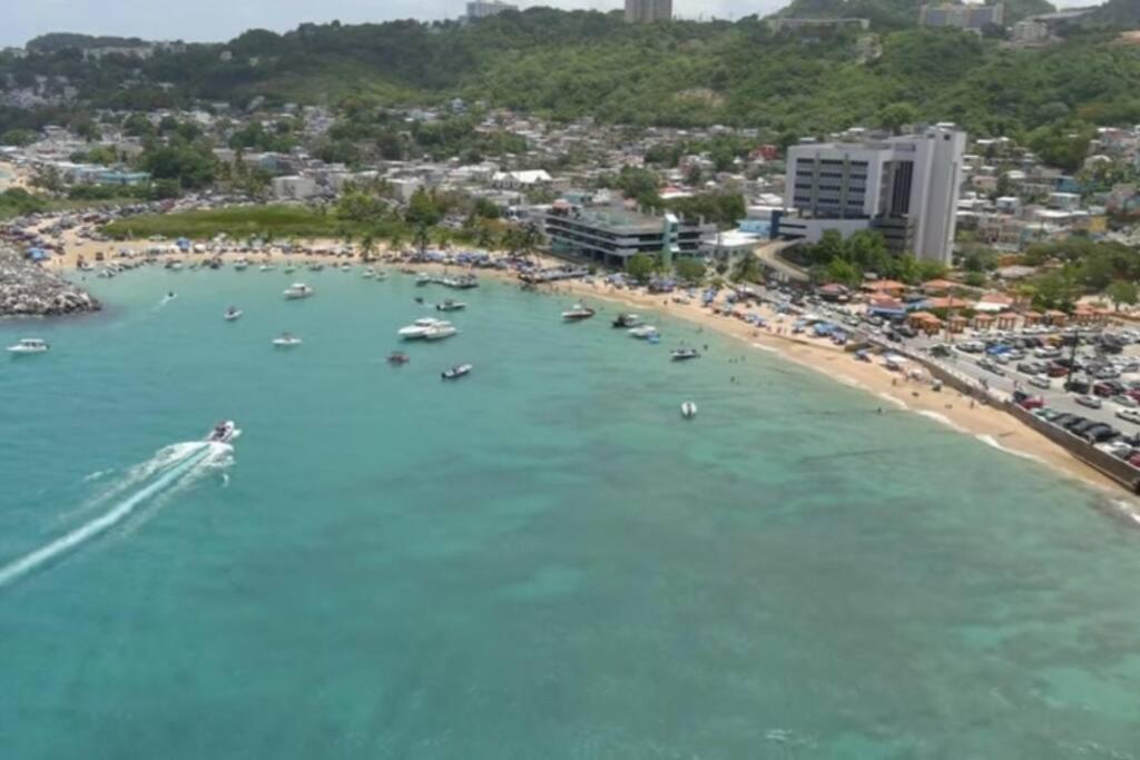 Summer All Year! Oceanfront With Pool A/C Aguadilla Eksteriør billede