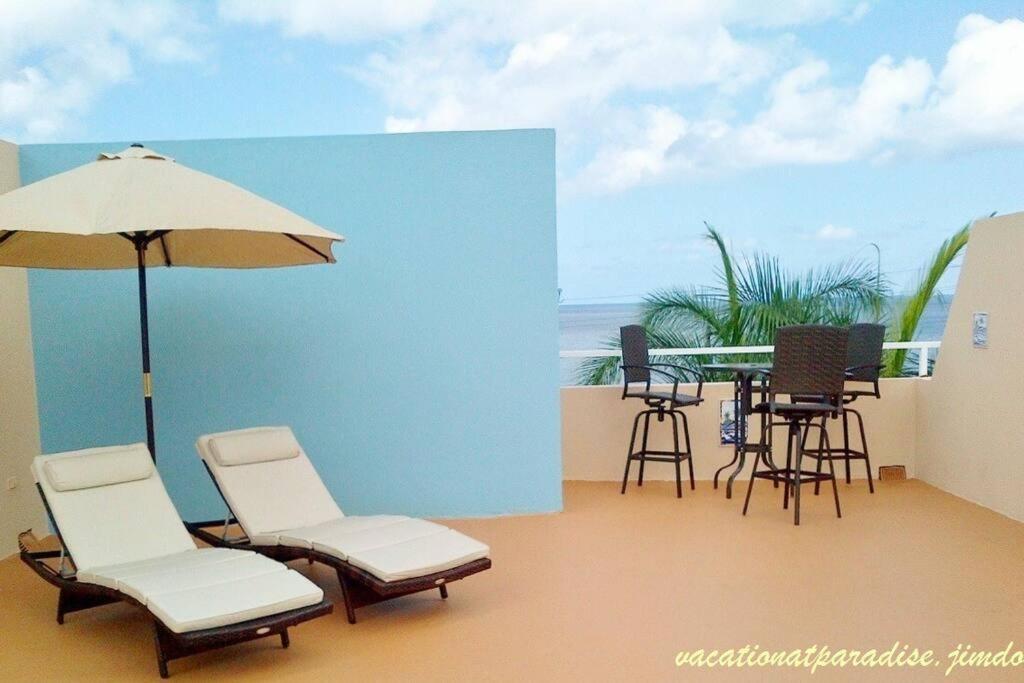 Summer All Year! Oceanfront With Pool A/C Aguadilla Eksteriør billede
