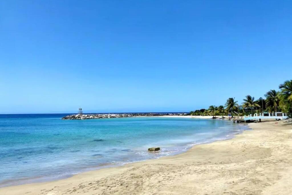 Summer All Year! Oceanfront With Pool A/C Aguadilla Eksteriør billede